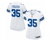 Women Nike Dallas Cowboys #35 Kavon Frazier Game White NFL Jersey