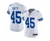 Women Nike Dallas Cowboys #45 Rod Smith White Vapor Untouchable Limited Player NFL Jersey