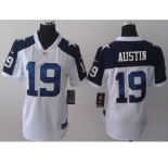 nike women nfl jerseys dallas cowboys #19 austin white thankgivings[nike]