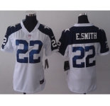 nike women nfl jerseys dallas cowboys #22 e.smitth white thankgivings[nike]