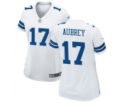 Youth Dallas Cowboys #17 Brandon Aubrey  White Vapor Untouchable Limited Stitched Jersey