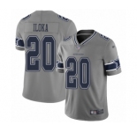 Youth Dallas Cowboys #20 George Iloka Limited Gray Inverted Legend Football Jersey