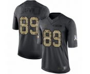 Youth Dallas Cowboys #89 Blake Jarwin Limited Black 2016 Salute to Service Football Jersey