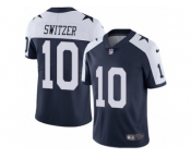 Youth Nike Dallas Cowboys #10 Ryan Switzer Vapor Untouchable Limited Navy Blue Throwback Alternate NFL Jersey