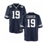 Youth Nike Dallas Cowboys #19 Amari Cooper Game Navy Blue Team Color NFL Jersey