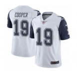 Youth Nike Dallas Cowboys #19 Amari Cooper Limited White Rush Vapor Untouchable NFL Jersey