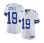 Youth Nike Dallas Cowboys #19 Amari Cooper White Vapor Untouchable Limited Player NFL Jersey