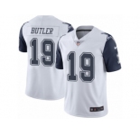Youth Nike Dallas Cowboys #19 Brice Butler Limited White Rush NFL Jersey