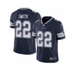 Youth Nike Dallas Cowboys #22 Emmitt Smith Vapor Untouchable Limited Navy Blue Team Color NFL Jersey