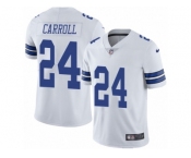 Youth Nike Dallas Cowboys #24 Nolan Carroll Vapor Untouchable Limited White NFL Jersey