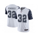 Youth Nike Dallas Cowboys #32 Orlando Scandrick Limited White Rush NFL Jersey