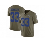 Youth Nike Dallas Cowboys #33 Tony Dorsett Limited Olive 2017 Salute to Service NFL Jersey