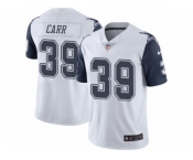 Youth Nike Dallas Cowboys #39 Brandon Carr Limited White Rush NFL Jersey