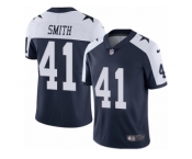 Youth Nike Dallas Cowboys #41 Keith Smith Vapor Untouchable Limited Navy Blue Throwback Alternate NFL Jersey