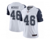 Youth Nike Dallas Cowboys #46 Alfred Morris Limited White Rush NFL Jersey