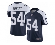 Youth Nike Dallas Cowboys #54 Chuck Howley Vapor Untouchable Limited Navy Blue Throwback Alternate NFL Jersey