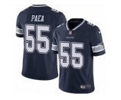 Youth Nike Dallas Cowboys #55 Stephen Paea Vapor Untouchable Limited Navy Blue Team Color NFL Jersey