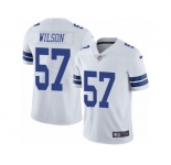 Youth Nike Dallas Cowboys #57 Damien Wilson White Vapor Untouchable Limited Player NFL Jersey