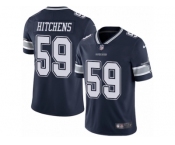 Youth Nike Dallas Cowboys #59 Anthony Hitchens Vapor Untouchable Limited Navy Blue Team Color NFL Jersey