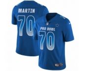 Youth Nike Dallas Cowboys #70 Zack Martin Limited Royal Blue NFC 2019 Pro Bowl NFL Jersey