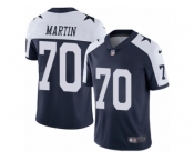 Youth Nike Dallas Cowboys #70 Zack Martin Vapor Untouchable Limited Navy Blue Throwback Alternate NFL Jersey
