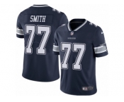 Youth Nike Dallas Cowboys #77 Tyron Smith Vapor Untouchable Limited Navy Blue Team Color NFL Jersey