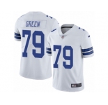 Youth Nike Dallas Cowboys #79 Chaz Green Vapor Untouchable Limited White NFL Jersey