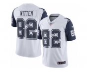 Youth Nike Dallas Cowboys #82 Jason Witten Limited White Rush NFL Jersey