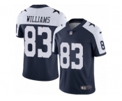 Youth Nike Dallas Cowboys #83 Terrance Williams Vapor Untouchable Limited Navy Blue Throwback Alternate NFL Jersey