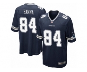 Youth Nike Dallas Cowboys #84 James Hanna Game Navy Blue Team Color NFL Jersey