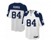 Youth Nike Dallas Cowboys #84 James Hanna Game White Throwback Alternate NFL Jersey