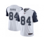 Youth Nike Dallas Cowboys #84 James Hanna Limited White Rush NFL Jersey