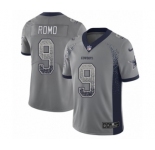 Youth Nike Dallas Cowboys #9 Tony Romo Limited Gray Rush Drift Fashion NFL Jersey