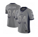 Youth Nike Dallas Cowboys #94 Randy Gregory Limited Gray Rush Drift Fashion NFL Jersey