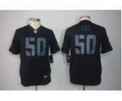nike youth nfl jerseys dallas cowboys #50 lee black[nike impact limited]