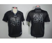 nike youth nfl jerseys dallas cowboys #94 ware black[nike lights out]