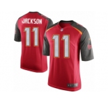 Men's Nike Tampa Bay Buccaneers #11 DeSean Jackson Game Red Team Color NFL Jersey