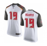Men's Nike Tampa Bay Buccaneers #19 Roberto Aguayo Game White NFL Jersey