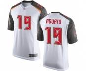 Men's Nike Tampa Bay Buccaneers #19 Roberto Aguayo Game White NFL Jersey