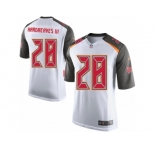 Men's Nike Tampa Bay Buccaneers #28 Vernon Hargreaves III Game White NFL Jersey