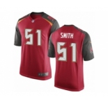 Men's Nike Tampa Bay Buccaneers #51 Daryl Smith Game Red Team Color NFL Jersey