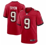 Men's Tampa Bay Buccaneers #9 Joe Tryon Nike Red 2021 NFL Draft First Round Pick Game Jersey