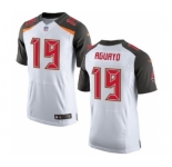 Men's Nike Tampa Bay Buccaneers #19 Roberto Aguayo Elite White NFL Jersey