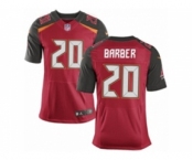 Men's Nike Tampa Bay Buccaneers #20 Ronde Barber Elite Red Team Color NFL Jersey