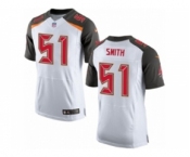 Men's Nike Tampa Bay Buccaneers #51 Daryl Smith Elite White NFL Jersey