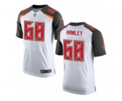 Men's Nike Tampa Bay Buccaneers #68 Joe Hawley Elite White NFL Jersey