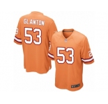 Men Nike Tampa Bay Buccaneers #53 Adarius Glanton Limited Orange Glaze Alternate NFL Jersey