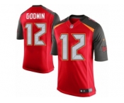 Men's Nike Tampa Bay Buccaneers #12 Chris Godwin Limited Red Team Color NFL Jersey