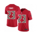 Men's Nike Tampa Bay Buccaneers #23 Chris Conte Limited Red Rush NFL Jersey