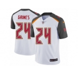 Men's Nike Tampa Bay Buccaneers #24 Brent Grimes Vapor Untouchable Limited White NFL Jersey